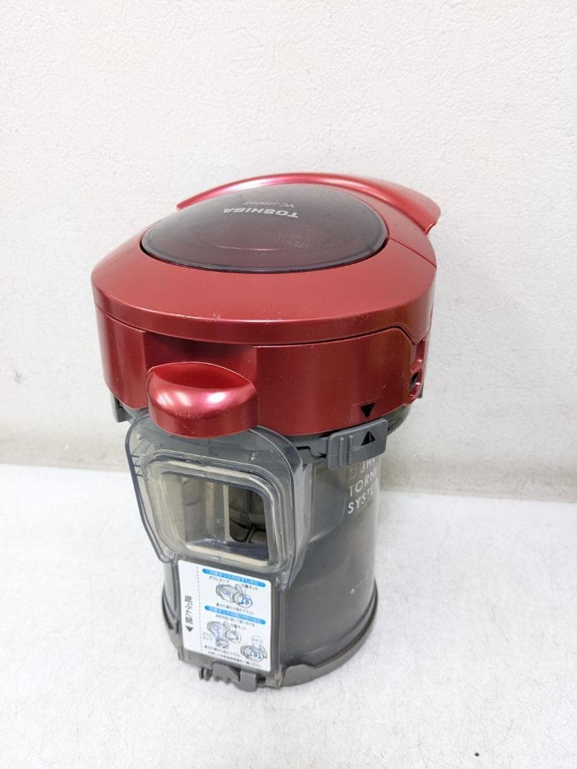 東芝 VC-J2000Z-R サイクロン式掃除機 2013年製 ヘッド無し