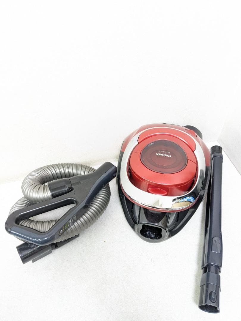 東芝 VC-J2000Z-R サイクロン式掃除機 2013年製 ヘッド無し