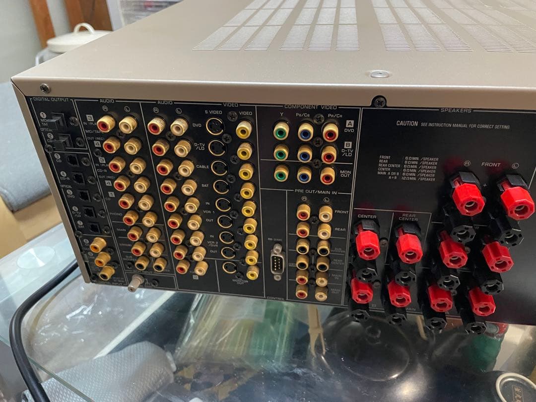 Yamaha DSP-AX2 AVアンプ シルバー