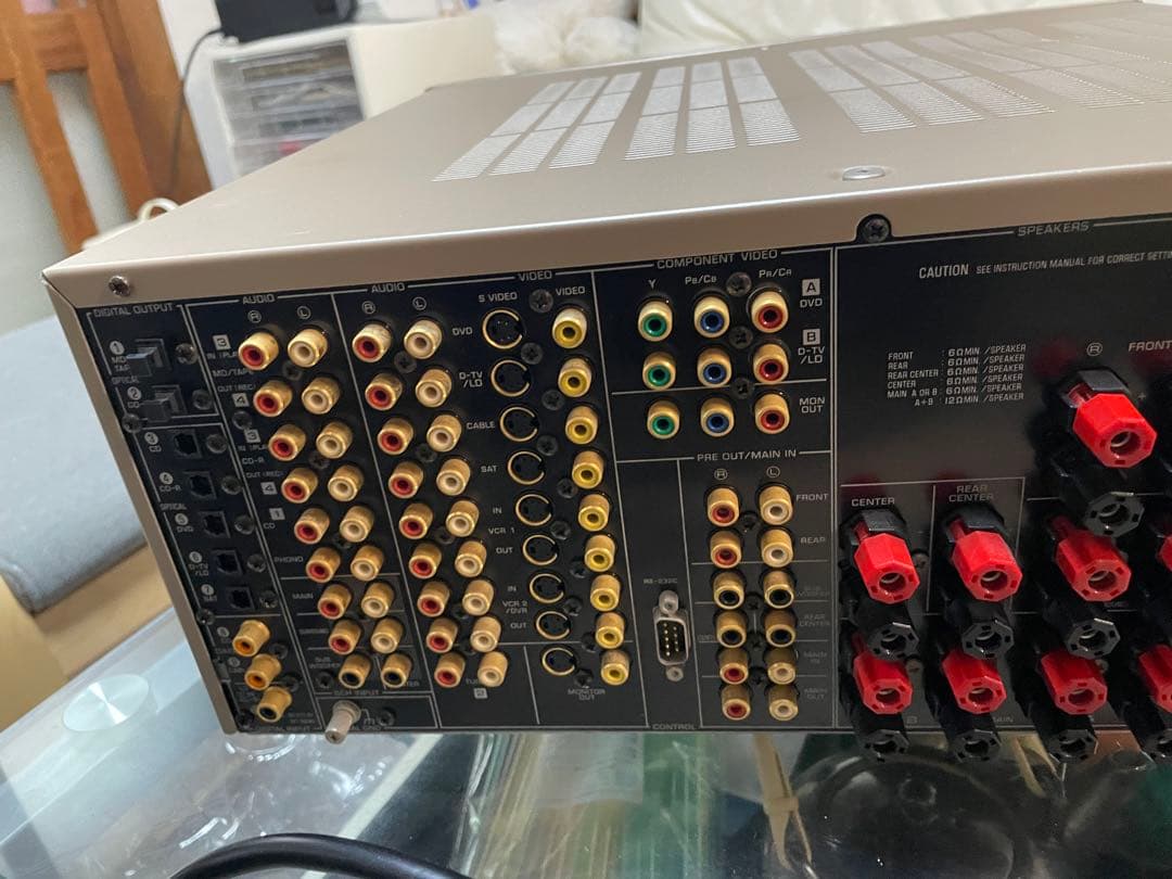 Yamaha DSP-AX2 AVアンプ シルバー