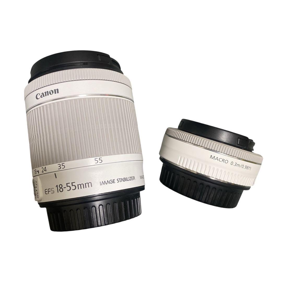 美品 Canon kiss X7 ダブルレンズキット レンズ×2 キャノン 人気