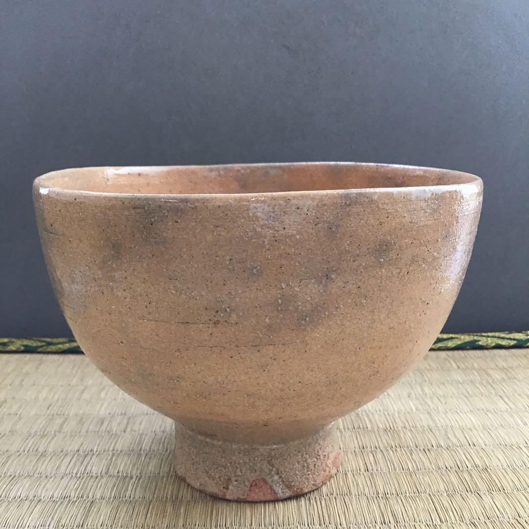 茶道具　御本呉器茶碗　古曽部焼　窯元寒川義崇作　栞共箱　本人から購入S159CW