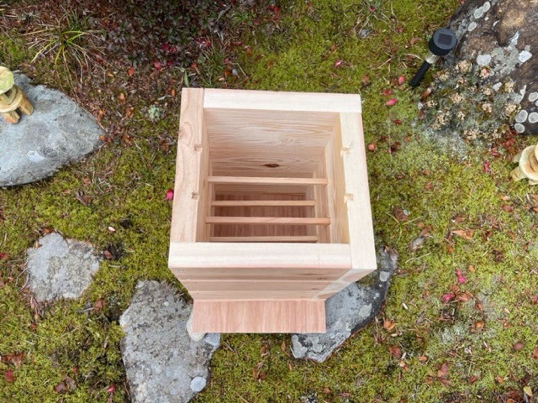 分蜂キャンペーン おまけ付き 日本みつばち 重箱式巣箱 待ち箱 2段 2セット