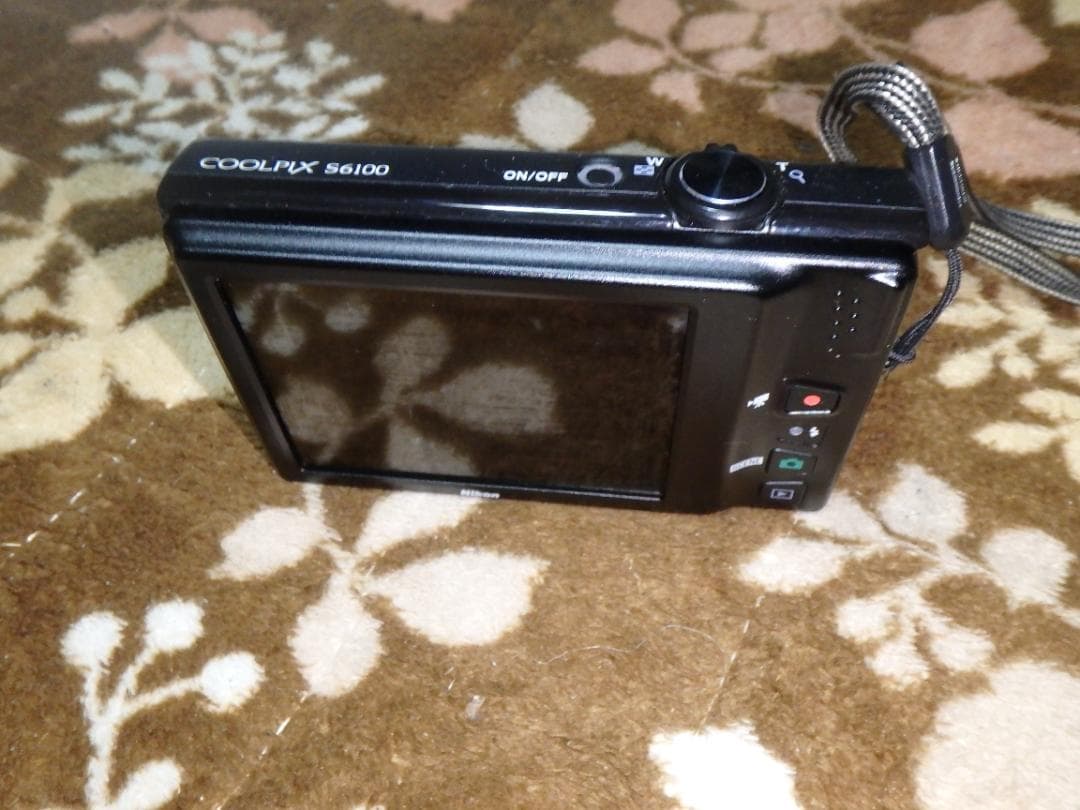 動作品 NIKON S6100 COOLPIX デジタルカメラ 難