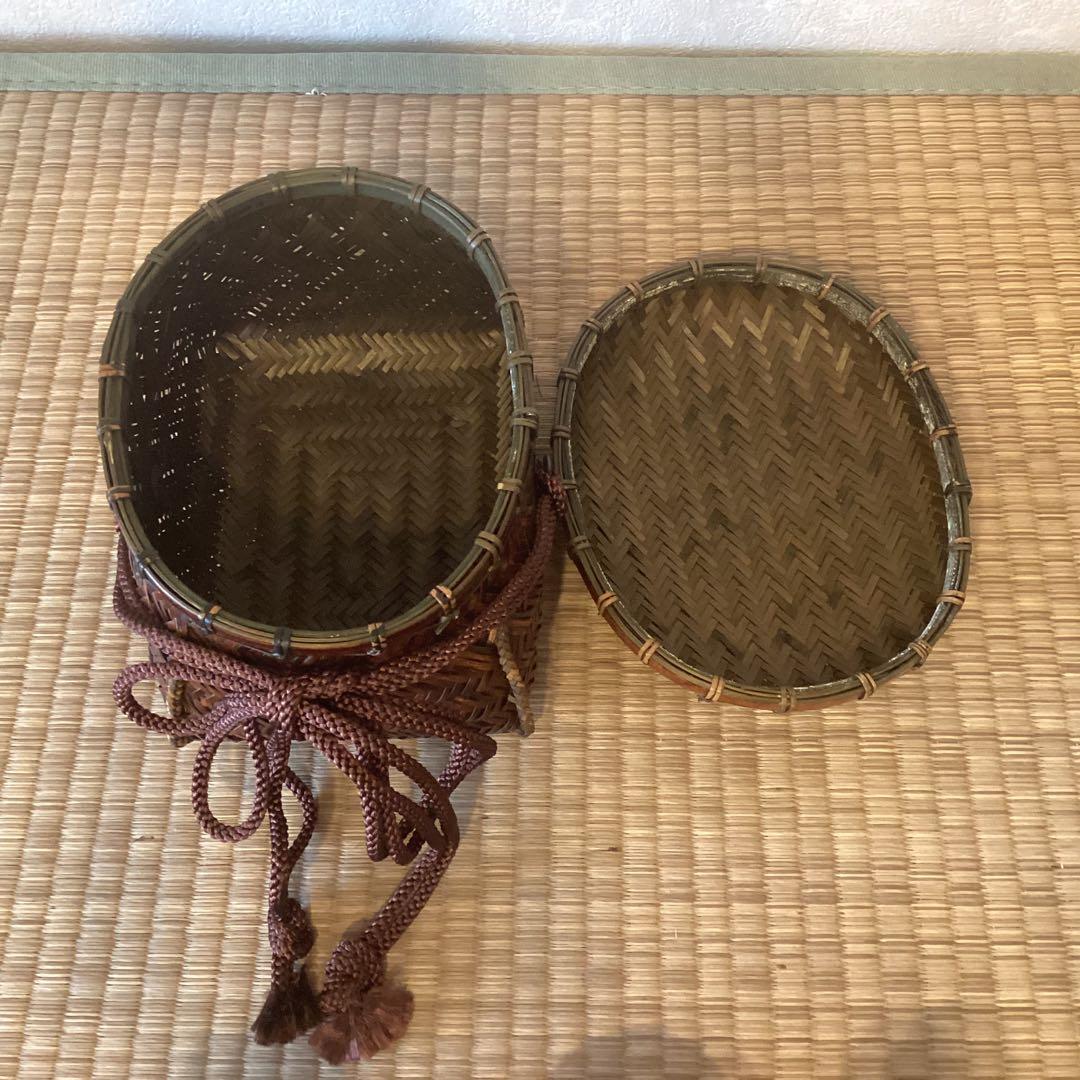 現代茶籠　安南茶碗他
