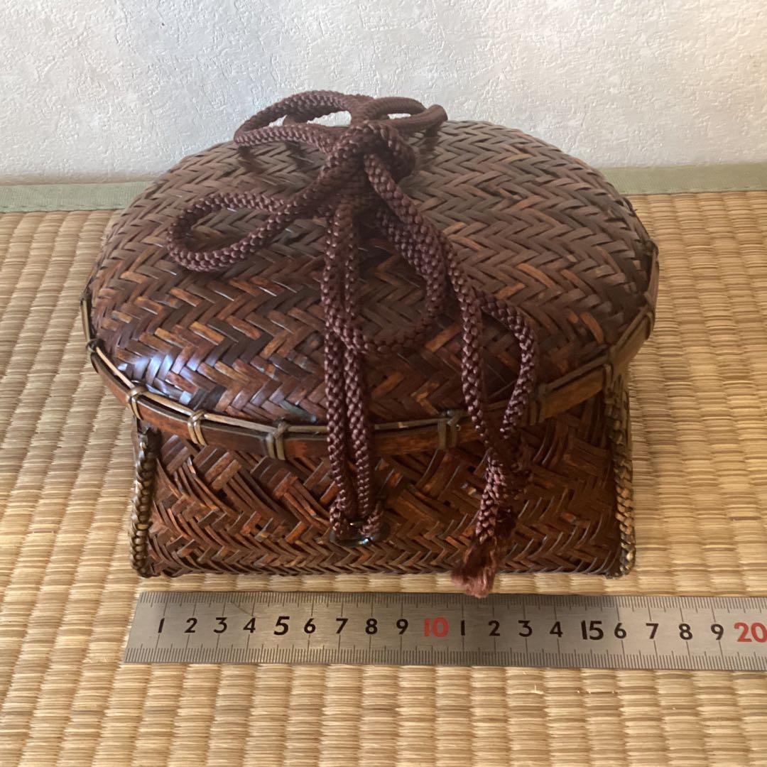現代茶籠　安南茶碗他