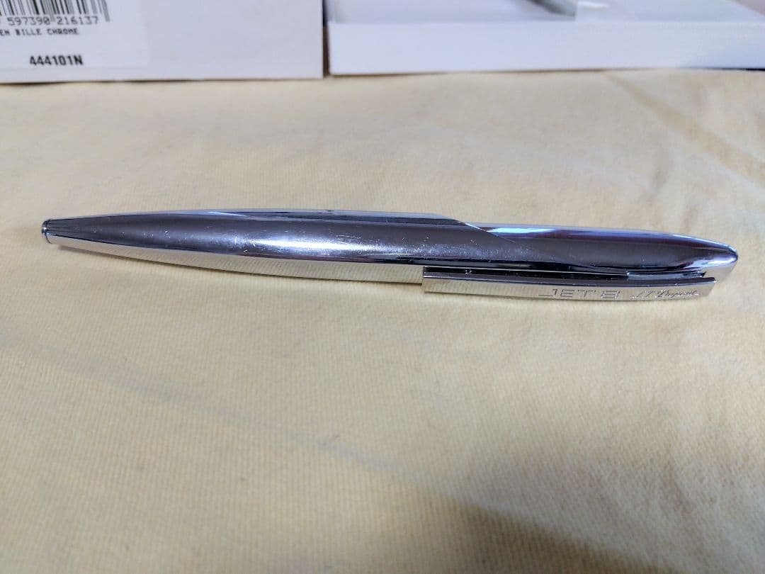 S.T.Dupont Jet 8 chromeグレー 　フルメタル ボールペン