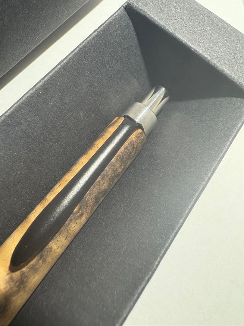 いぇい　ウッドペンクラフト黒柿縮杢 他の方はご購入出来ません　木曜日まで