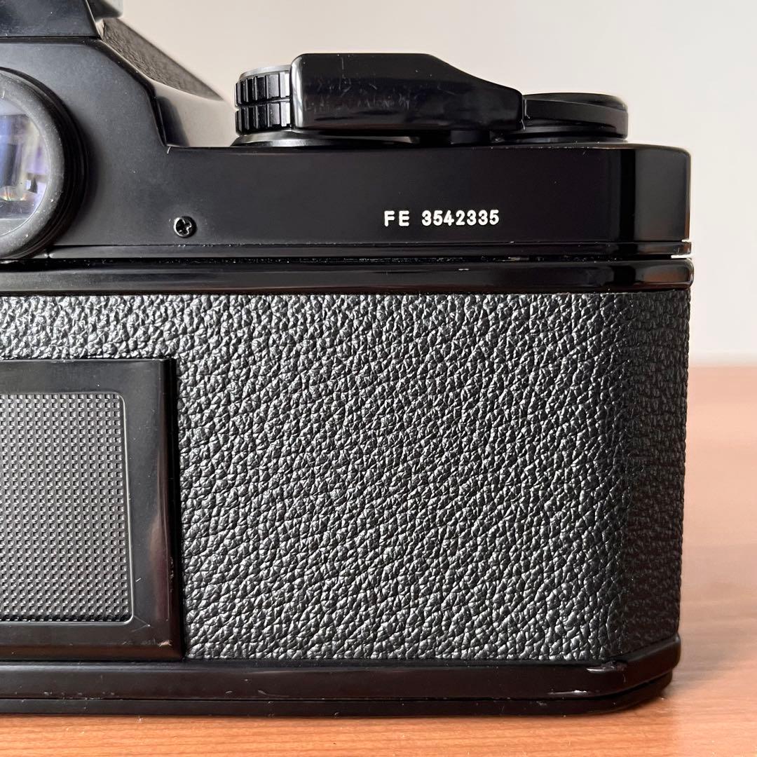 【美品・完動品】Nikon FE ブラック& 35-70 純正ズームレンズセット