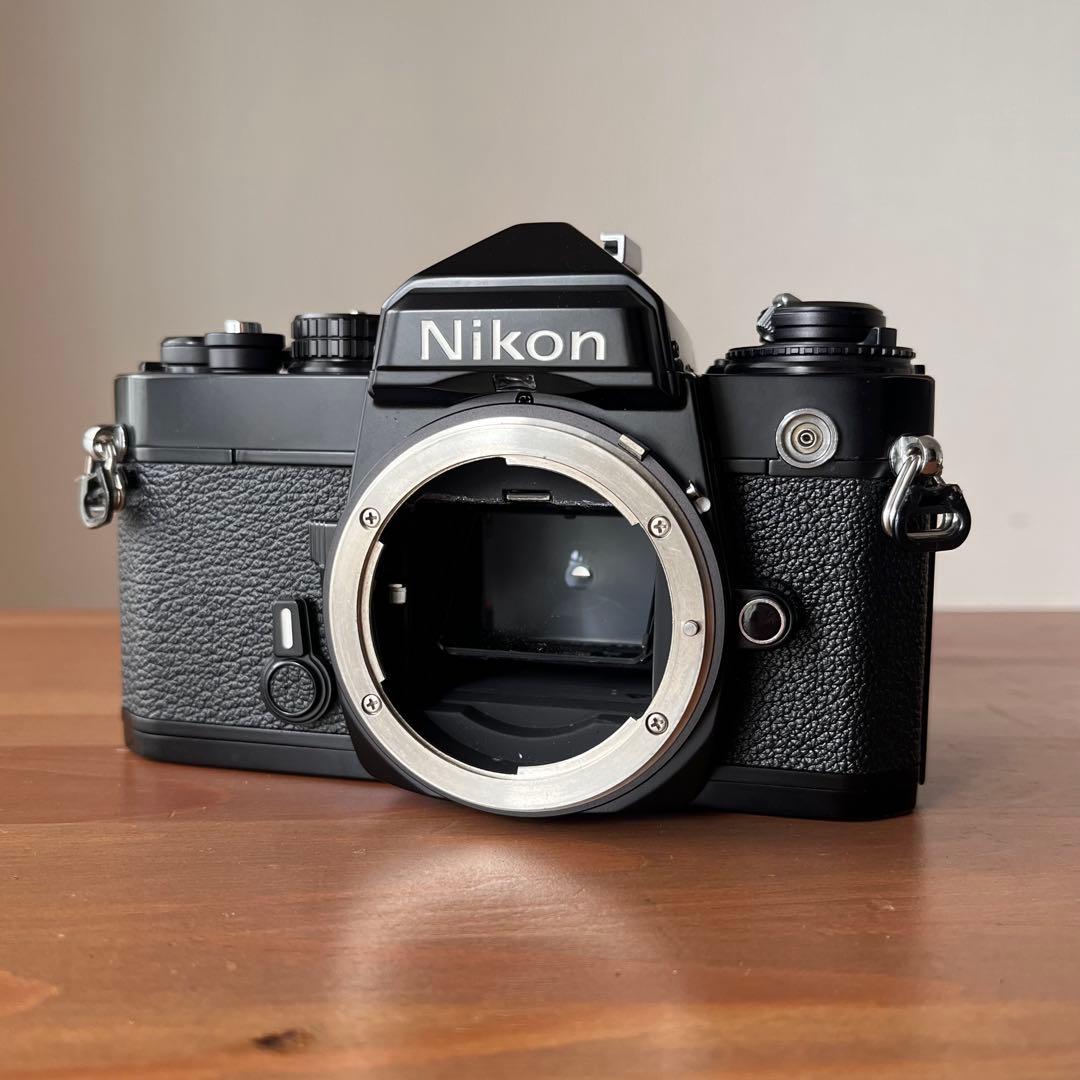 【美品・完動品】Nikon FE ブラック& 35-70 純正ズームレンズセット