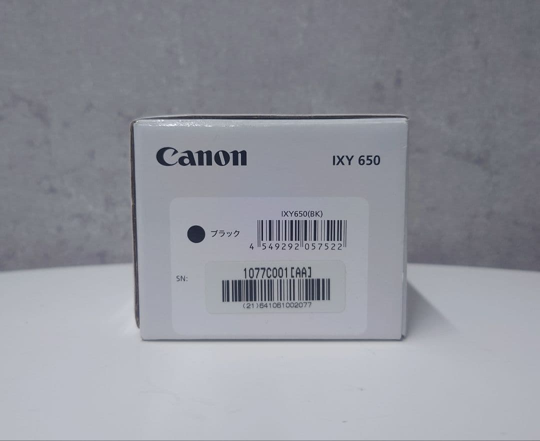 【送料込み】Canon　キャノン　IXY650　コンパクト デジタルカメラ　黒