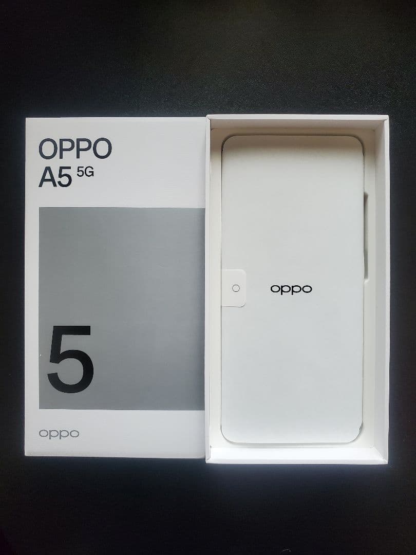 新品スマートフォン OPPO A5 5G ホワイト 本体 128G