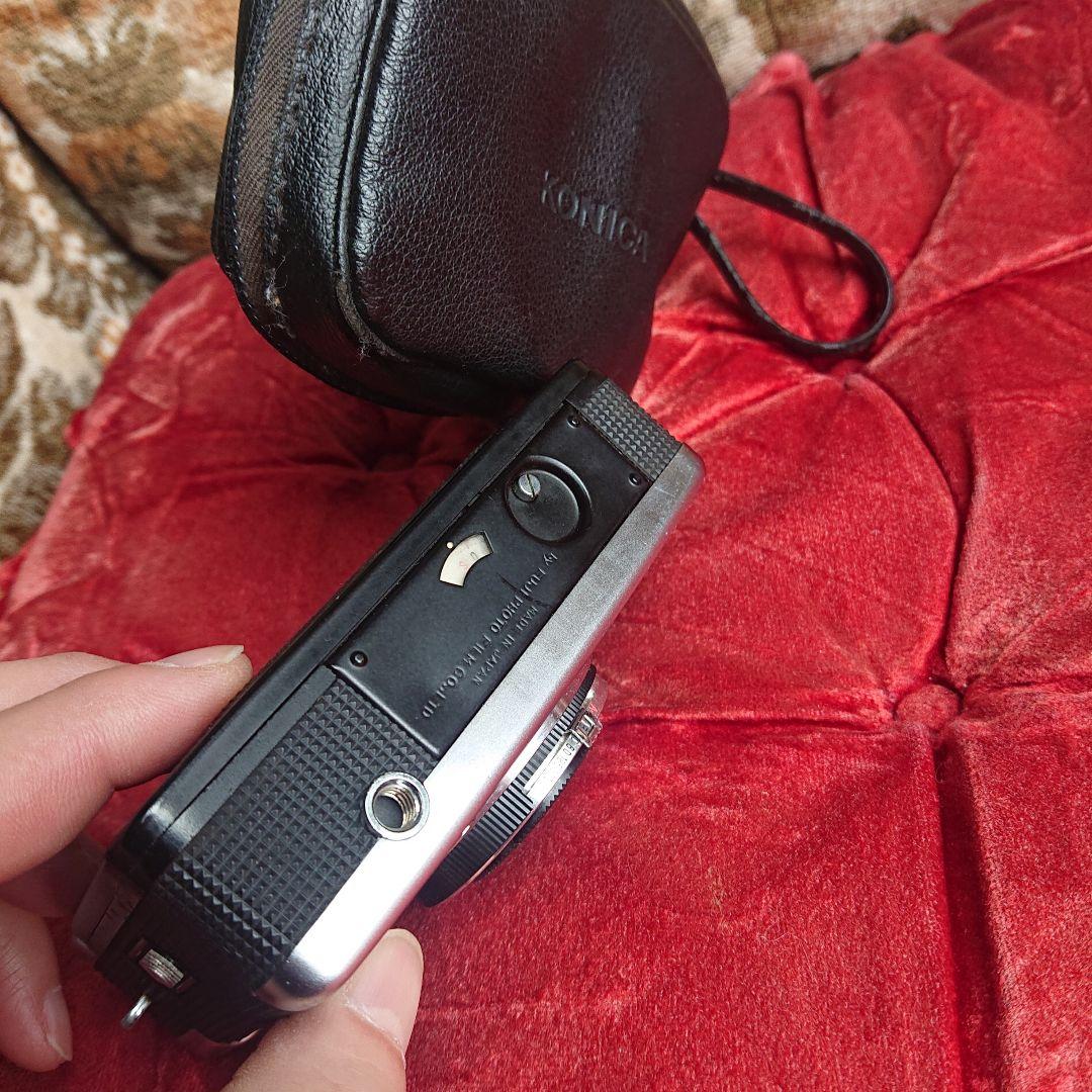 FUJICA H-1 レンジファインダー式カメラ ケース付きブラック