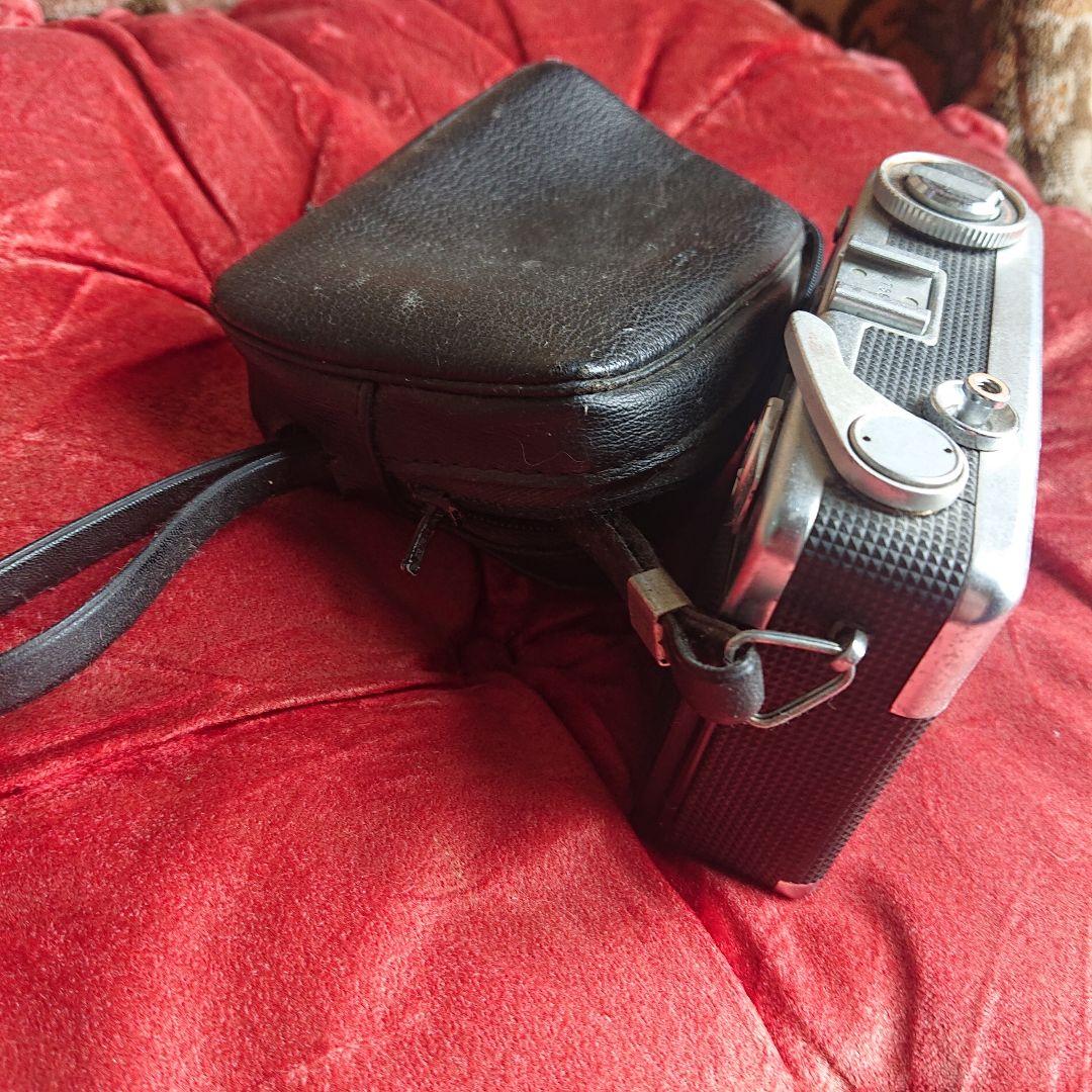 FUJICA H-1 レンジファインダー式カメラ ケース付きブラック