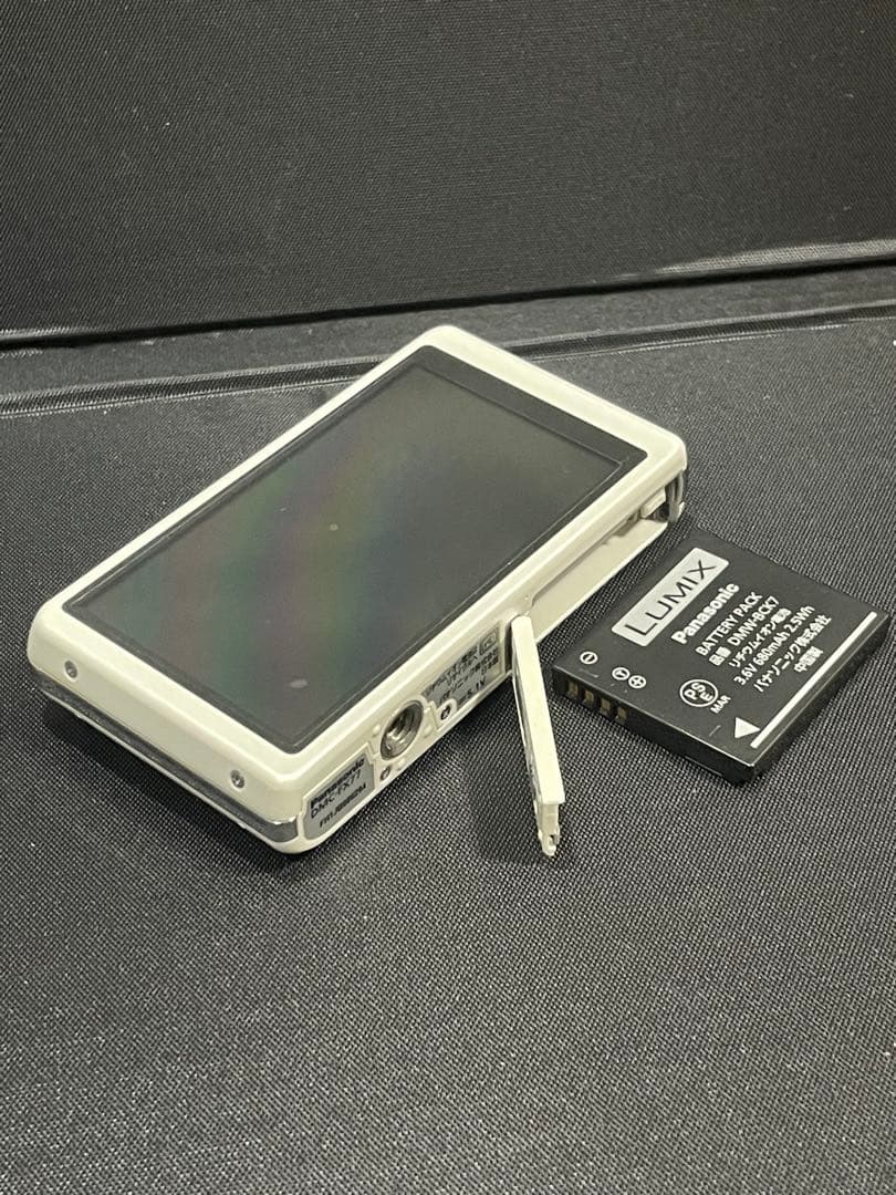 Panasonic LUMIX DMC-FX77 ホワイト【中古品】