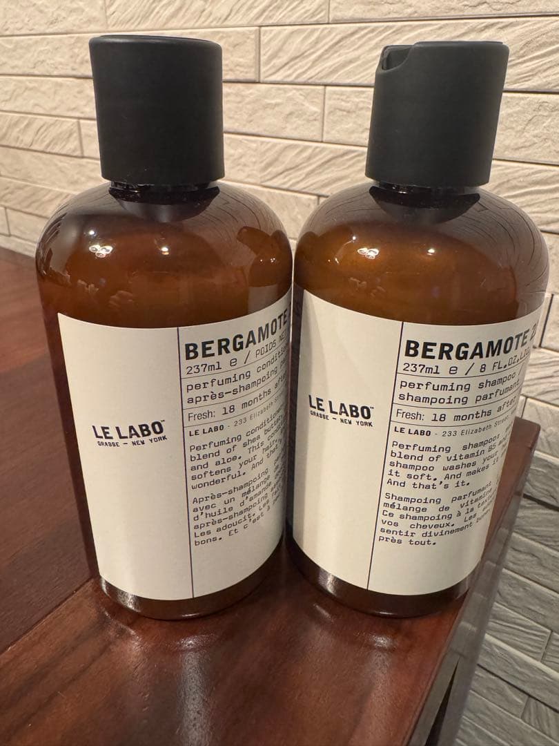 LELABO BERGAMOTE22シャンプーコンディショナー 237mlセット