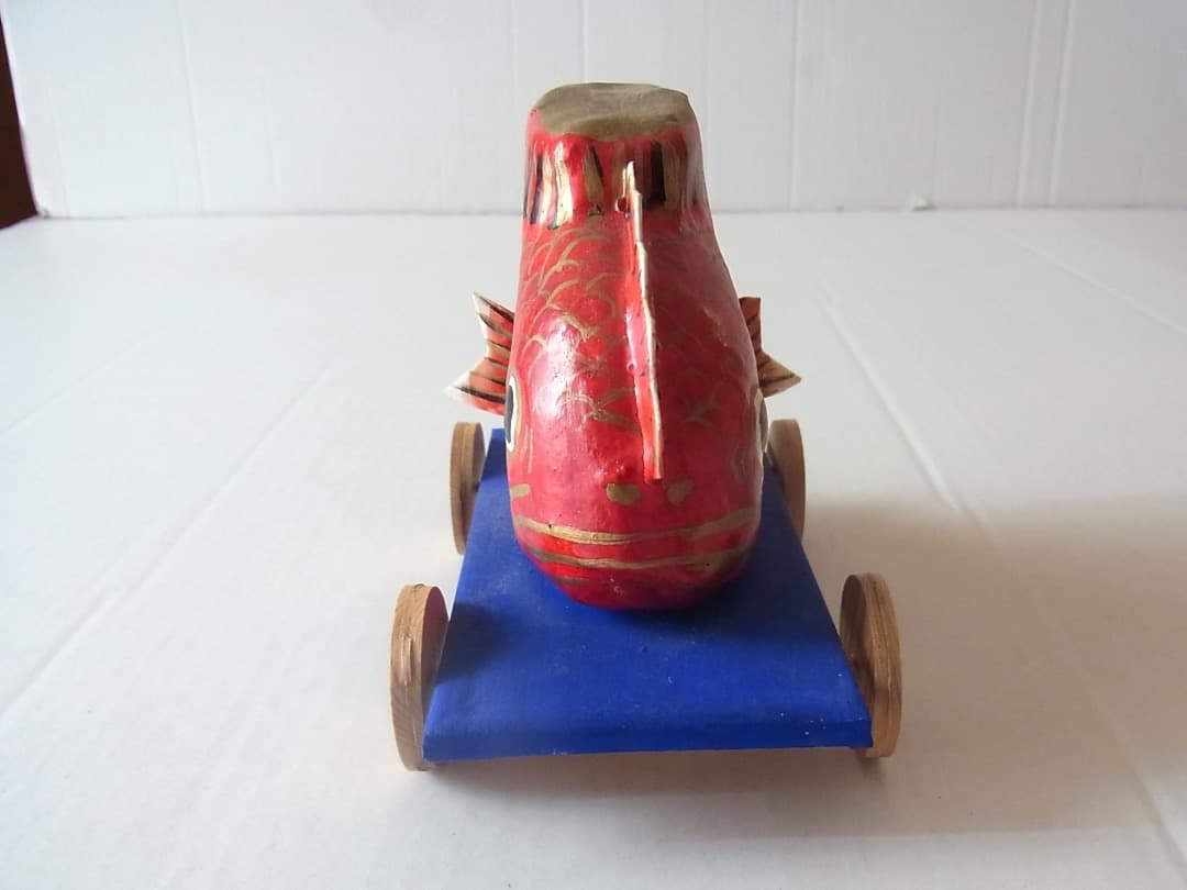 浜松張子『鯛車』／フォークアート 郷土玩具 民藝
