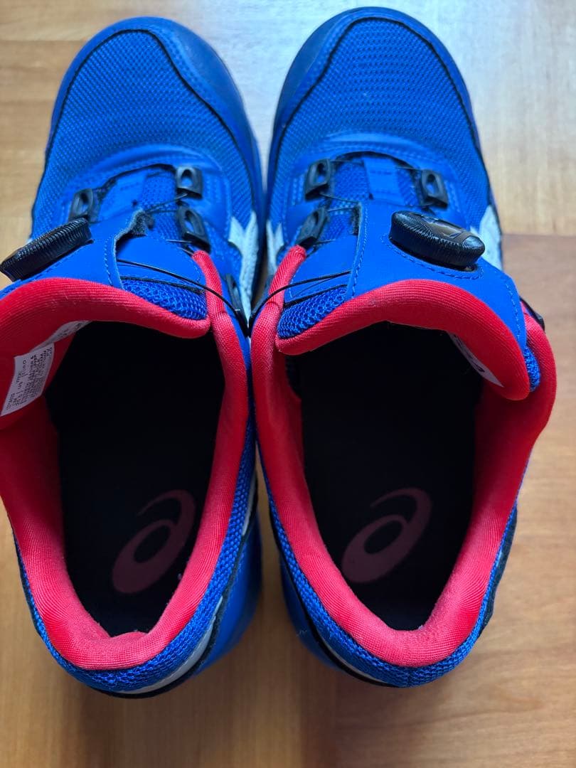 ASICS BOA CP209 安全靴 25.5㎝ ブルー