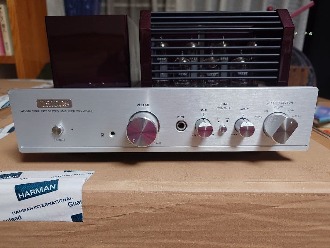 TRIODE 真空管アンプ TRX-PM84 USB-DAC やや難あり
