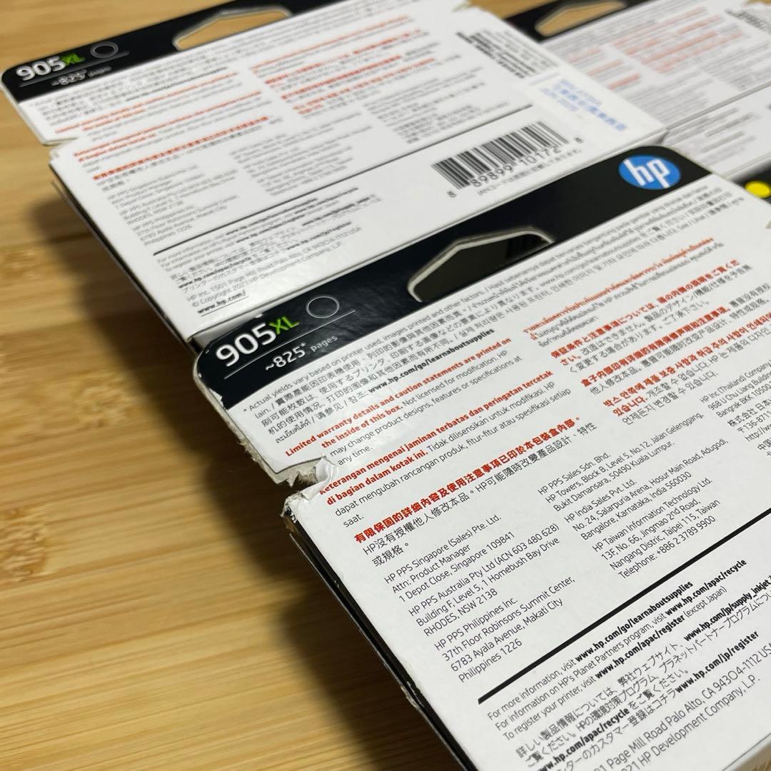 HP純正インク 905XL 4色セット未開封品