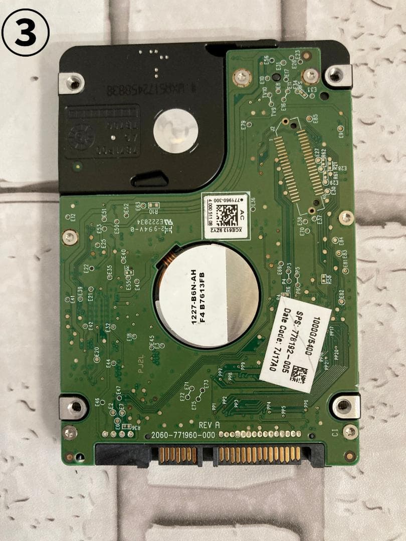 PC用　内蔵型HDD　1TB　5枚セット