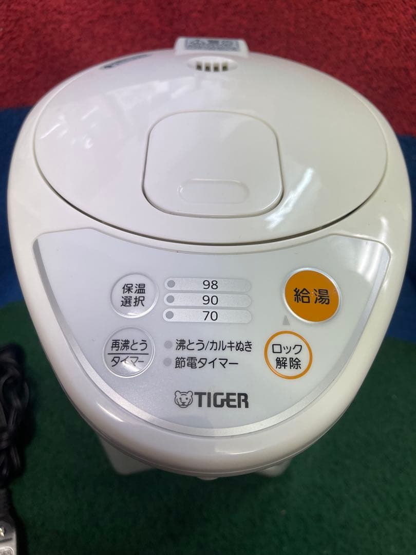 TIGER タイガー マイコン電動ポット PDR-G301 3.0L ホワイト