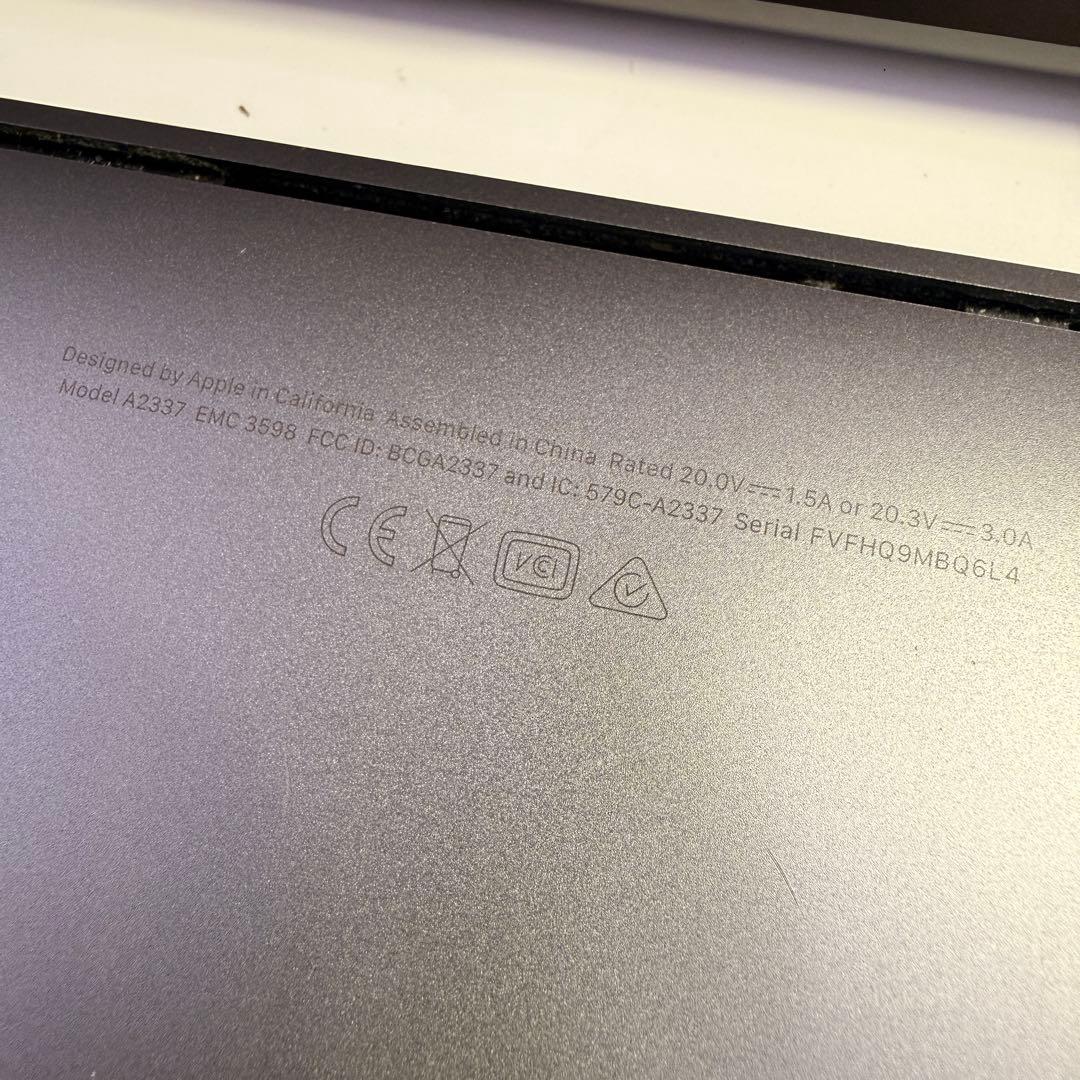 MacbookAir M1 2021モデル