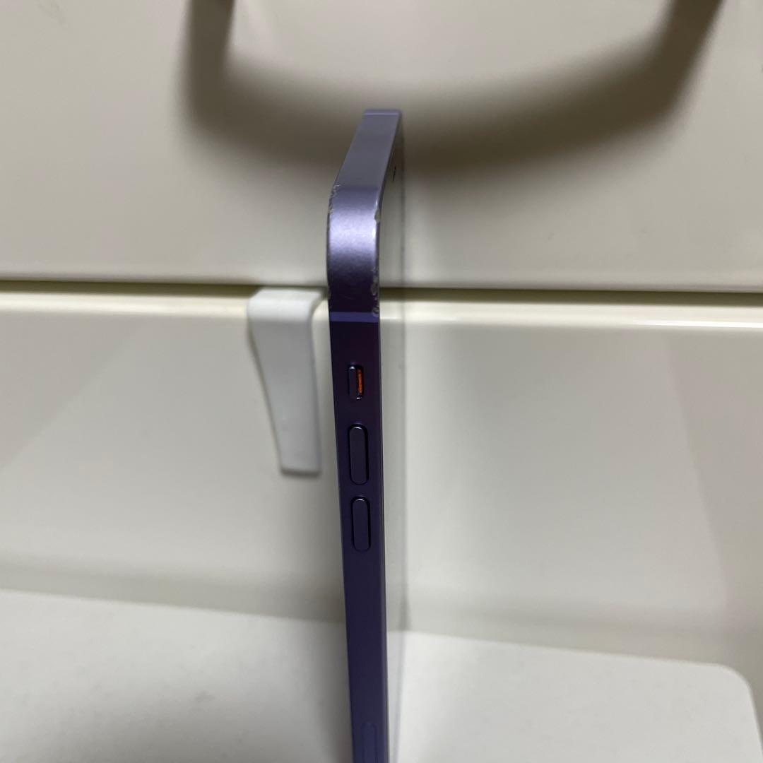 iPhone12 128GB パープル 画面割れ ジャンク 動作OK
