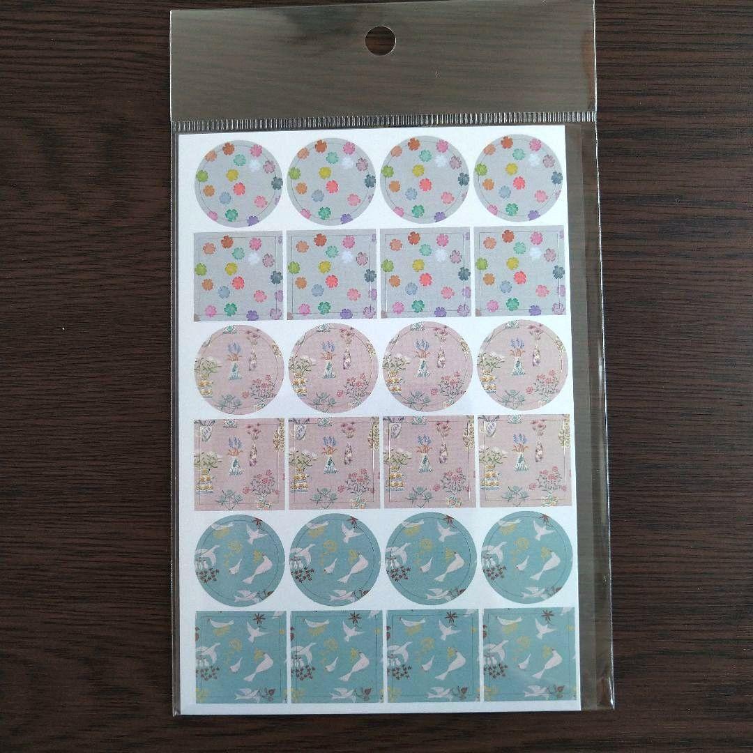 merinomiさん　透ける模様シールセット18種