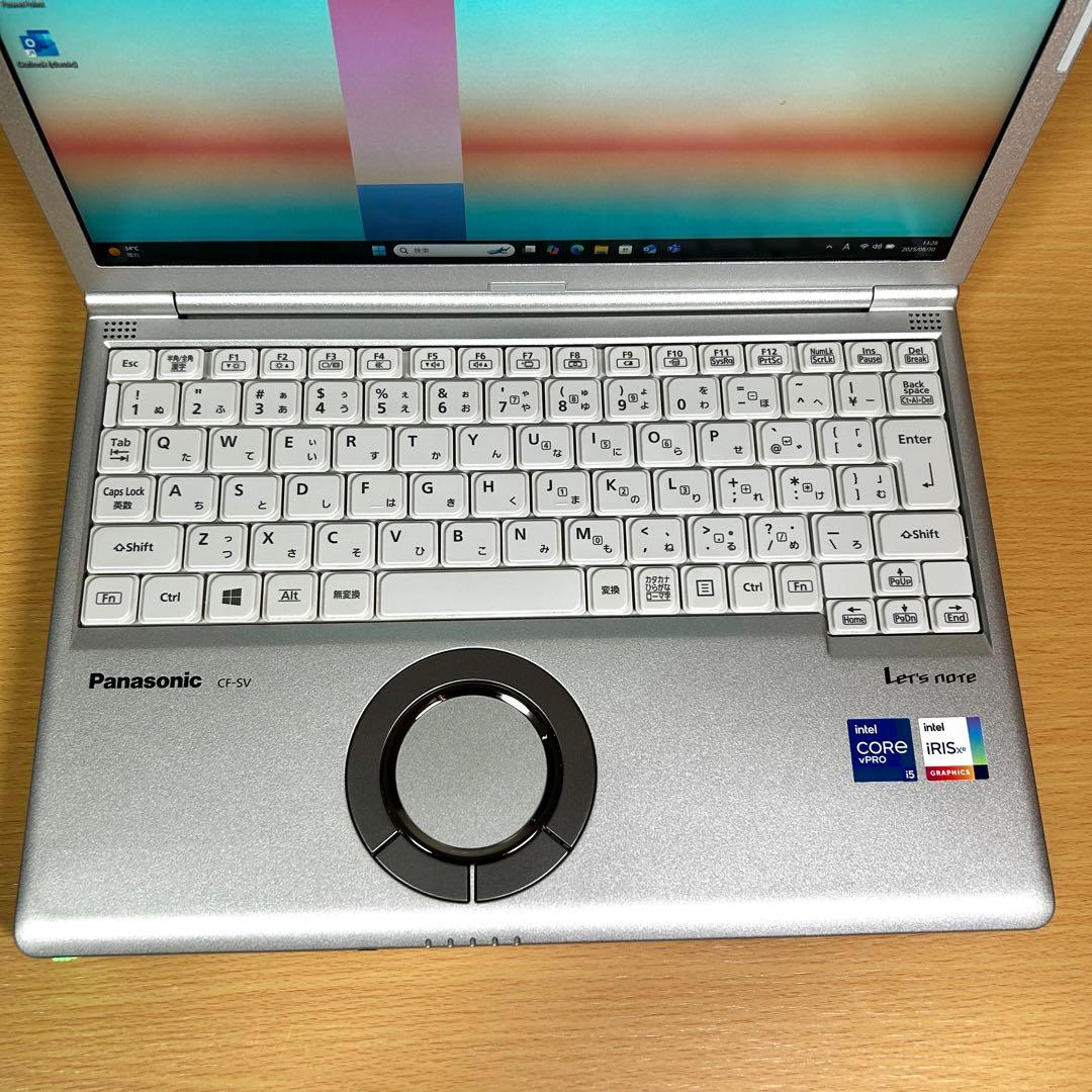 美品 Panasonic Let's note SV1 16GB Office