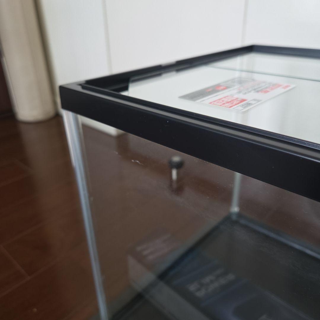 GEX 幅45cm ガラス水槽 +専用ガラス蓋2枚+専用LEDライト+耐震マット
