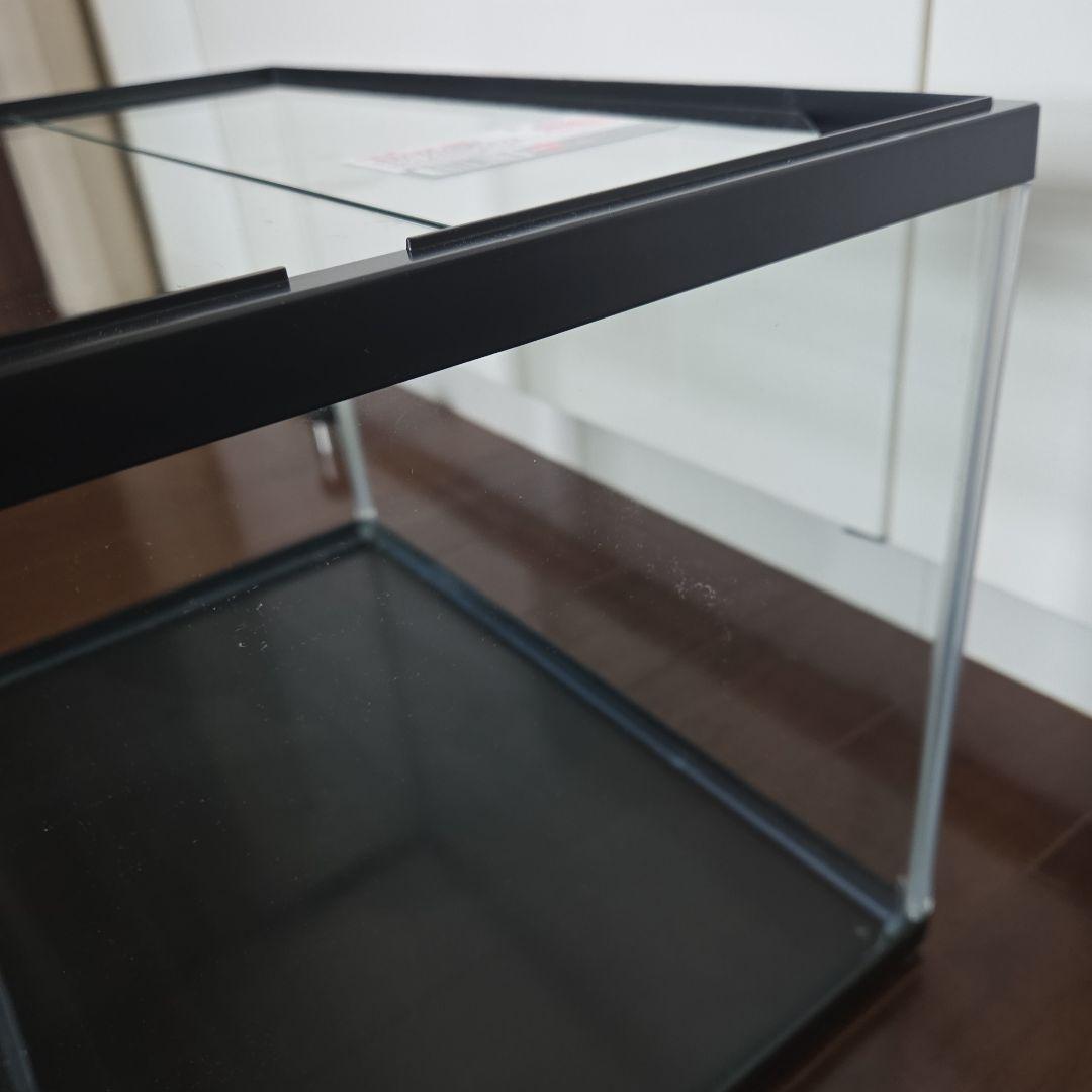 GEX 幅45cm ガラス水槽 +専用ガラス蓋2枚+専用LEDライト+耐震マット
