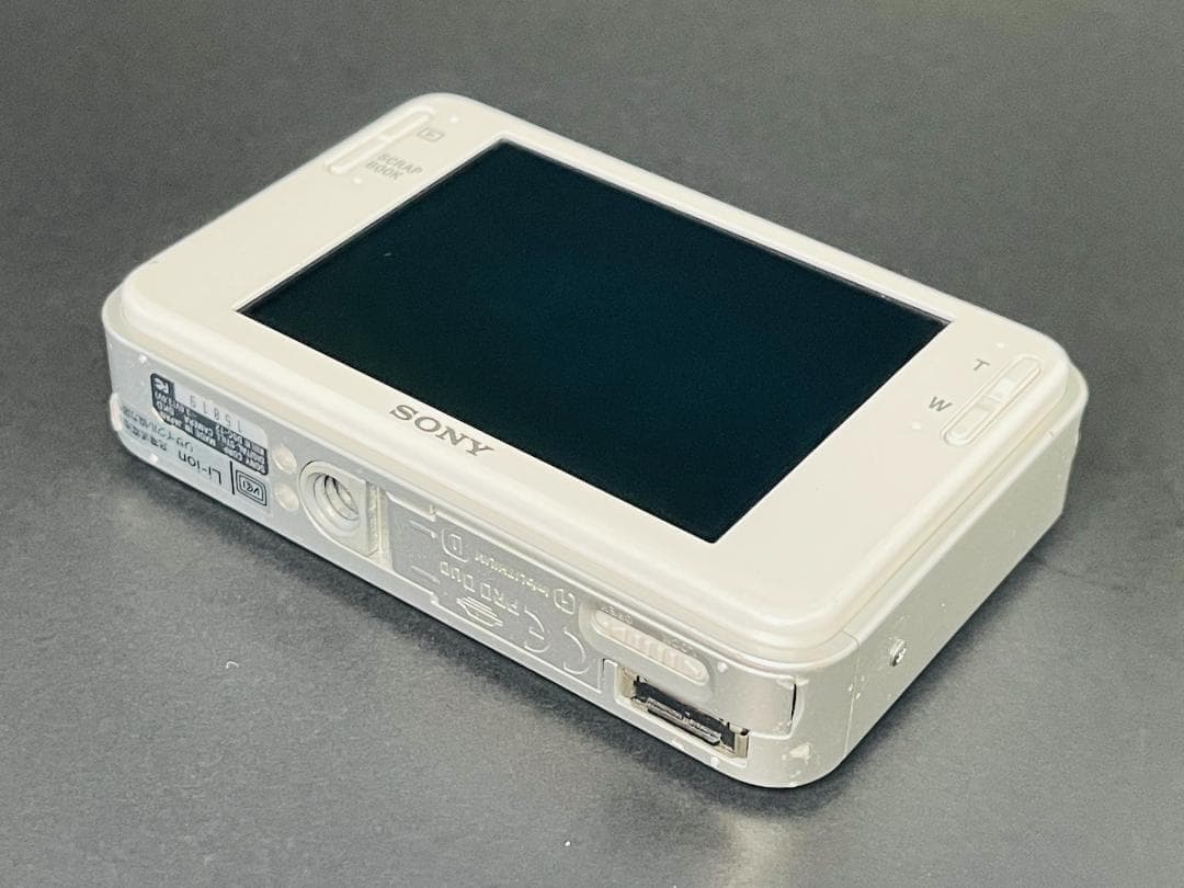 【動作確認済み】SONY Cyber-Shot DSC-T2 ホワイト コンデジ