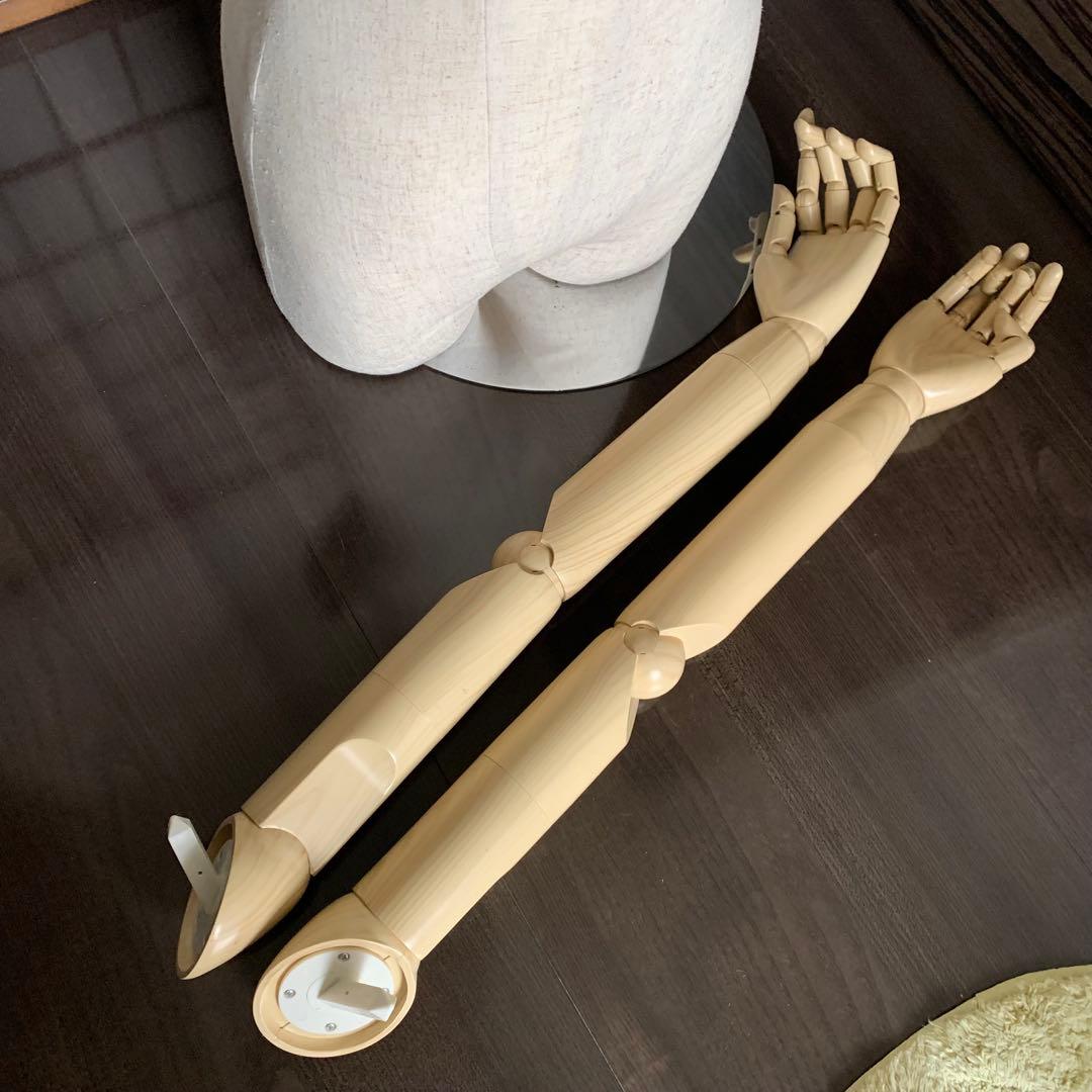 腕付き　マネキン レディース　トルソー　せどり　ディスプレイ