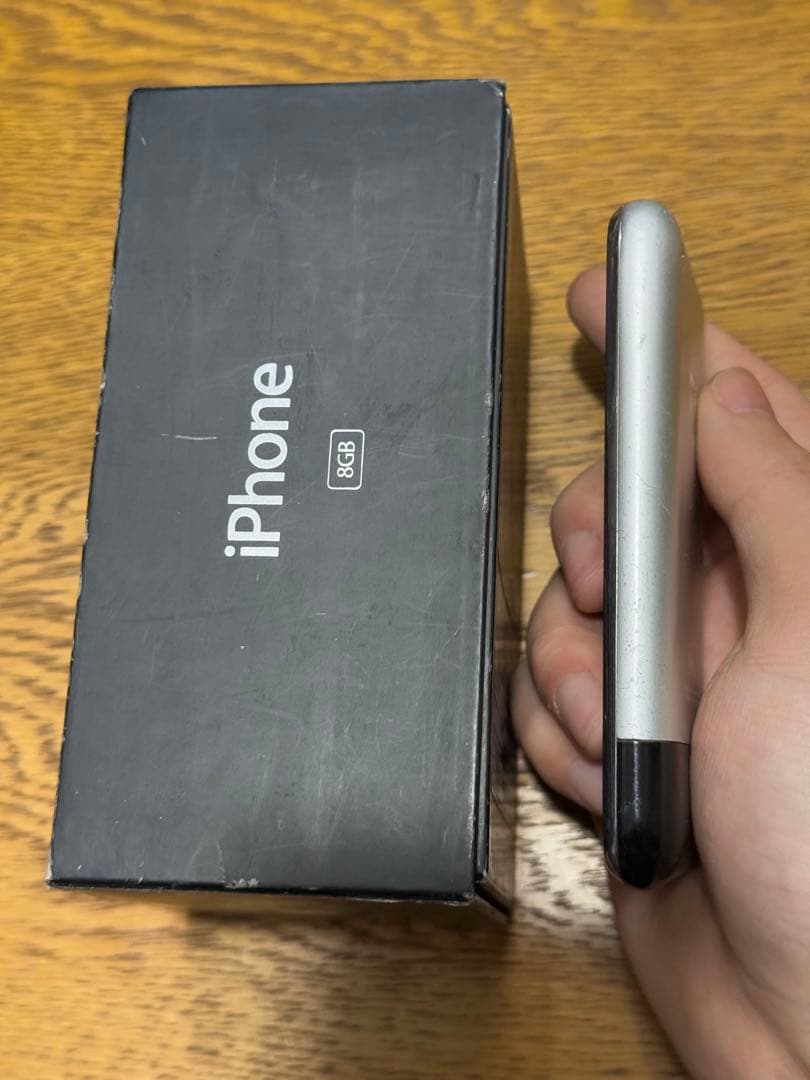 iPhone 2G IMEI一致箱 付属品付 8GB 第1世代 日本未発売 初代