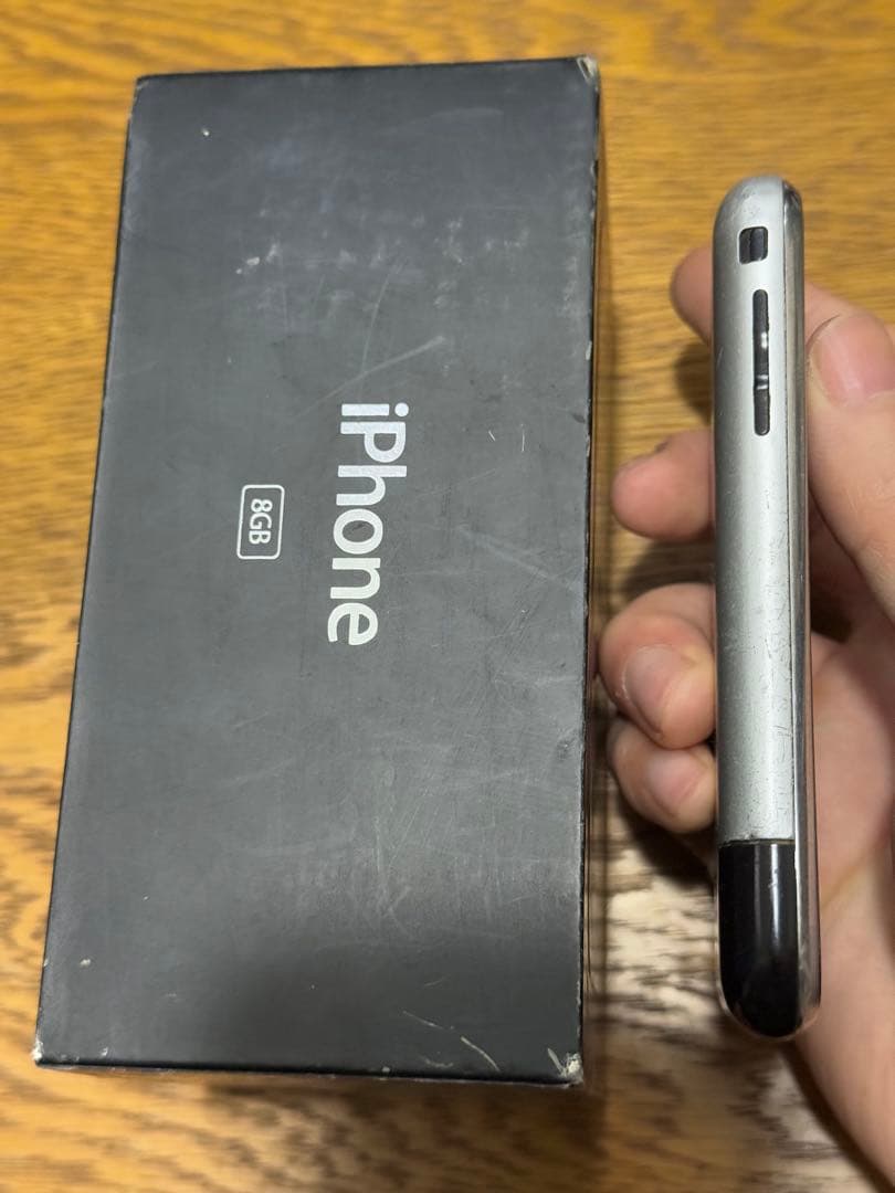 iPhone 2G IMEI一致箱 付属品付 8GB 第1世代 日本未発売 初代