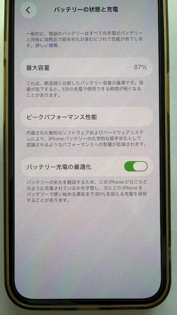 【美品】【箱・ケーブル付】iPhone 13 256GB ブルー SIM フリー