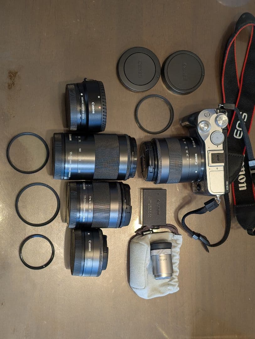ラ*ー様 Canon EOS M6とEF-Mレンズ群のセット