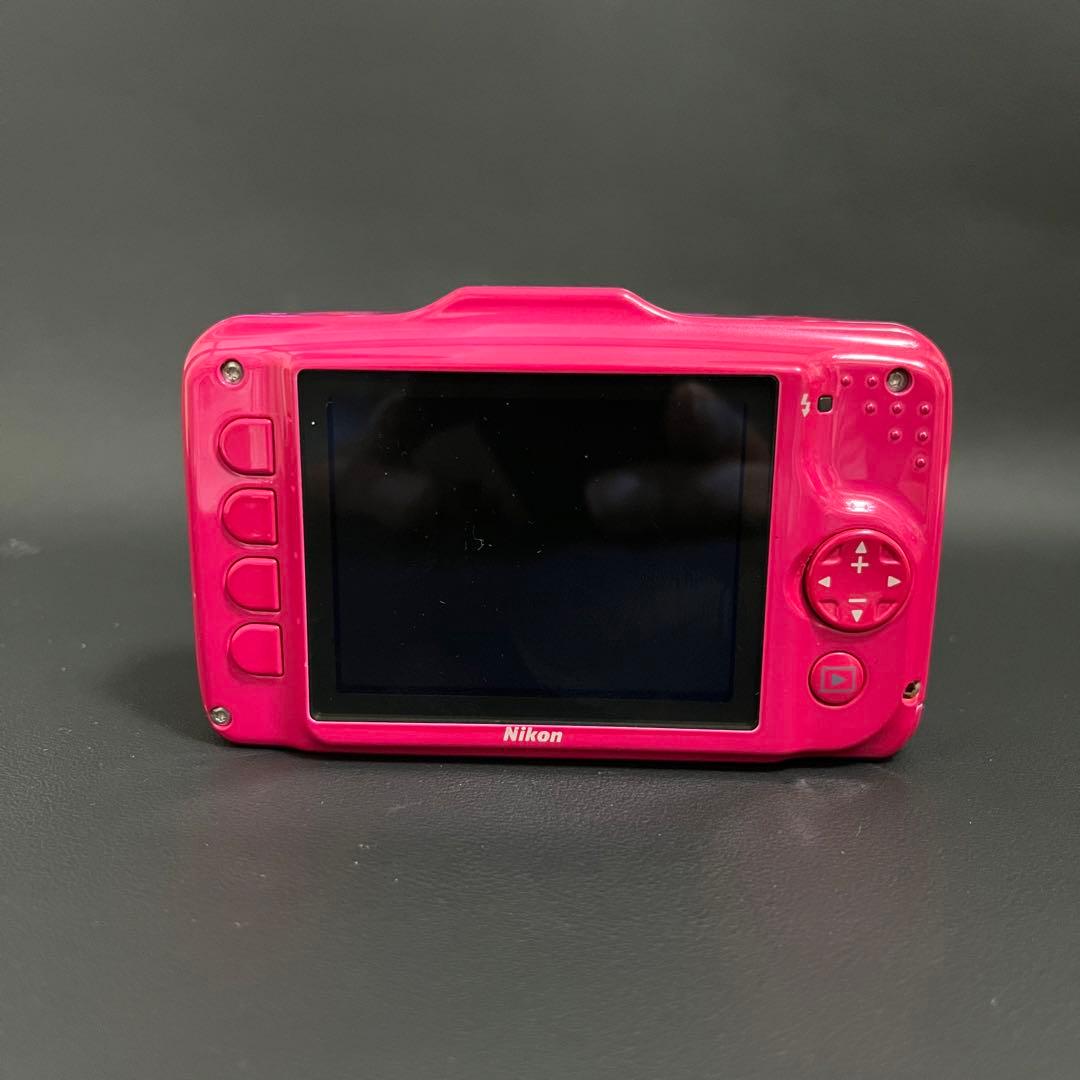 極美品✨Nikon COOLPIX S31 ピンク スマホ転送セット付　デジカメ