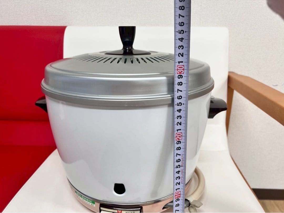 【都市ガス13A】業務用ガス炊飯器 4升炊き 柳澤製作所 レトロ 大阪ガス