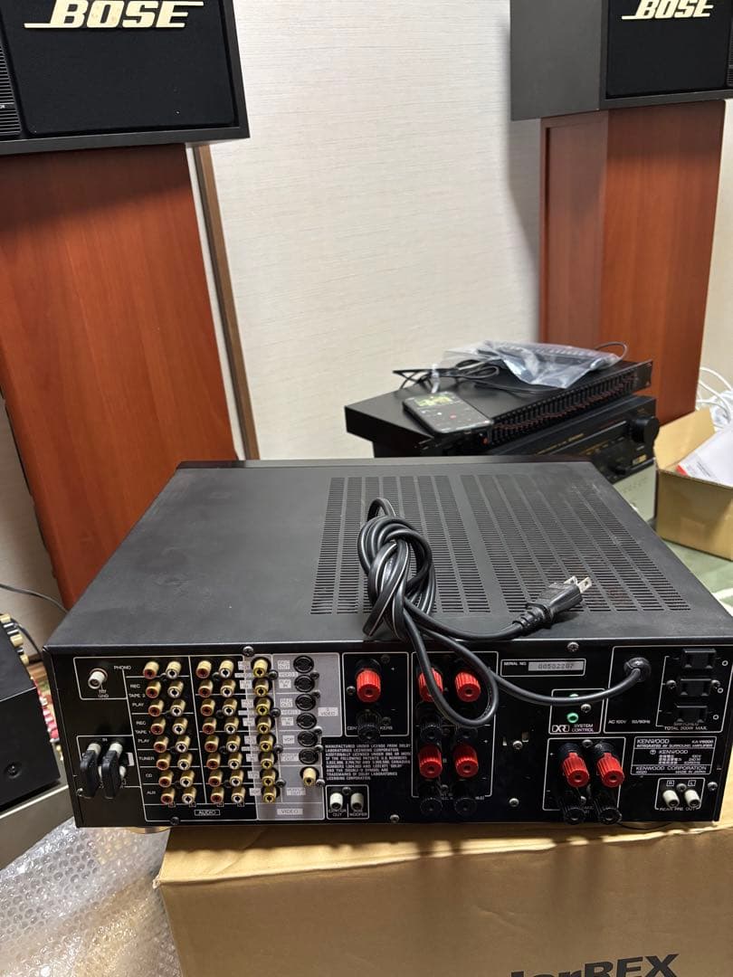 KENWOOD AVサラウンドステレオアンプ KA-V6000　通電良好