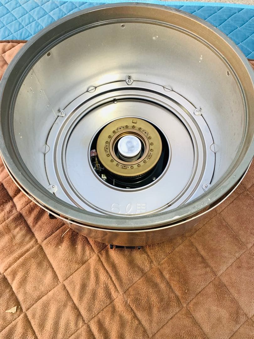 炊飯器都市ガス　美品　ステンレス製 6L リンナイ　炊飯器 業務用