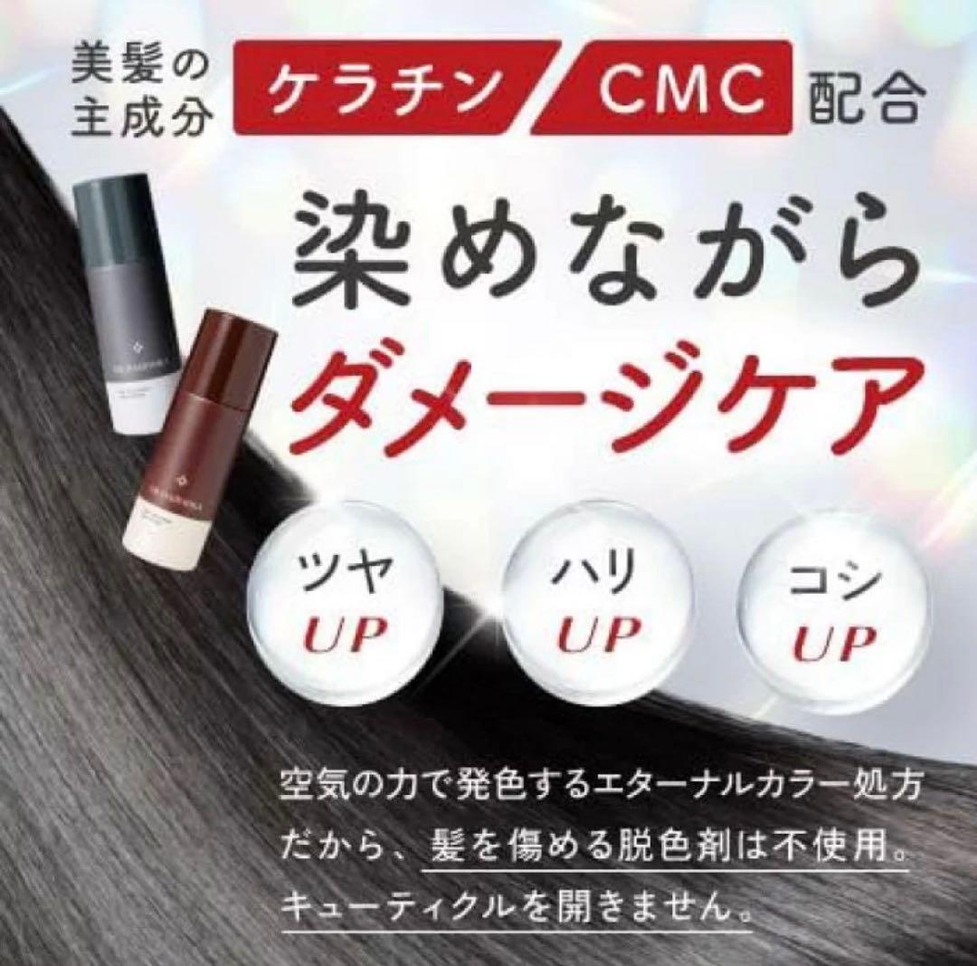 M amip　ドクターヘアミカ　11本セット　ダークブラウン　白髪染め