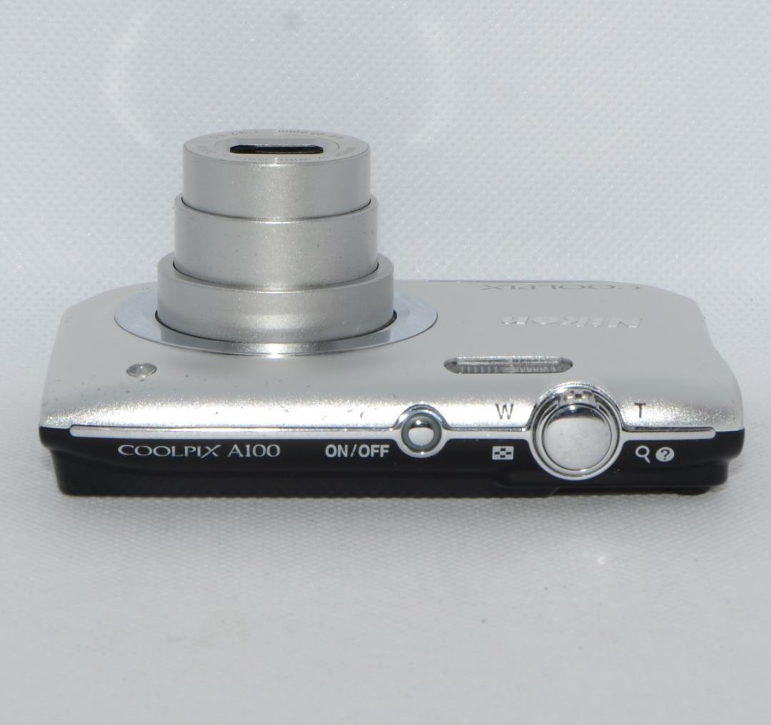NIKON ニコン COOLPIX A100 シルバー (動作確認済)