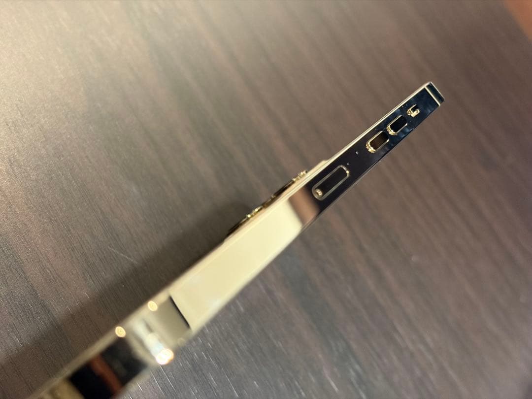 『美品』iPhone 12 PRO MAX ゴールド　128GB SIMフリー