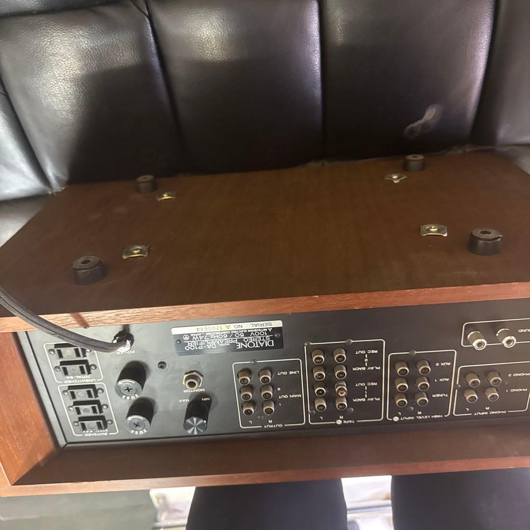 DIATONE DA-P100 プリメインアンプ