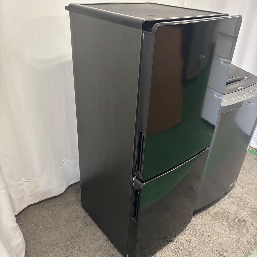 213⭕️冷蔵庫　洗濯機　Haier　一人暮らし　家電セット　安い　黒　設置無料