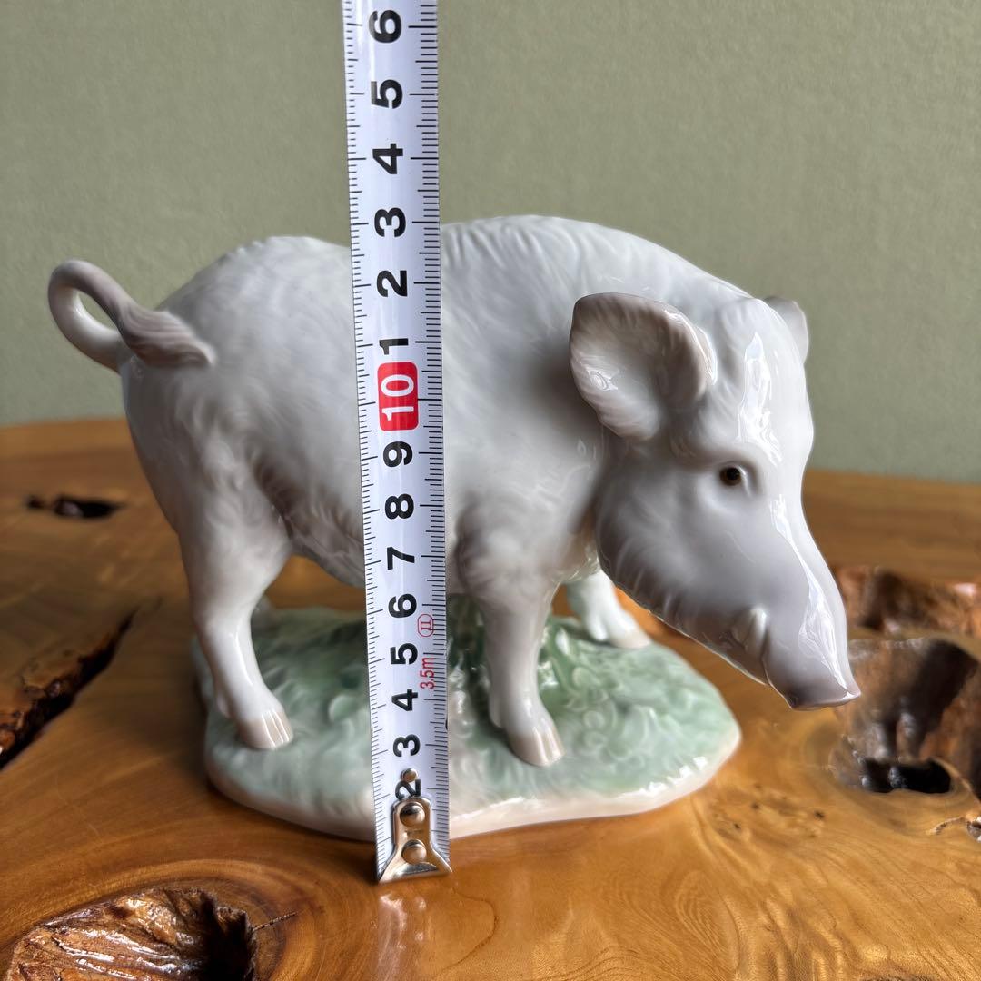 LLADRO 亥年 干支置物 台座付き 箱付き リヤドロ リアドロ 猪