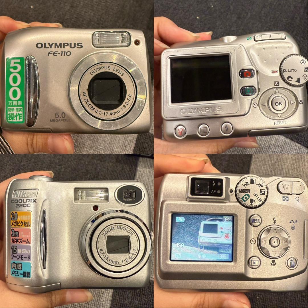 デジカメ 18台 まとめ売り Canon/Nikon/EXILIM/その他