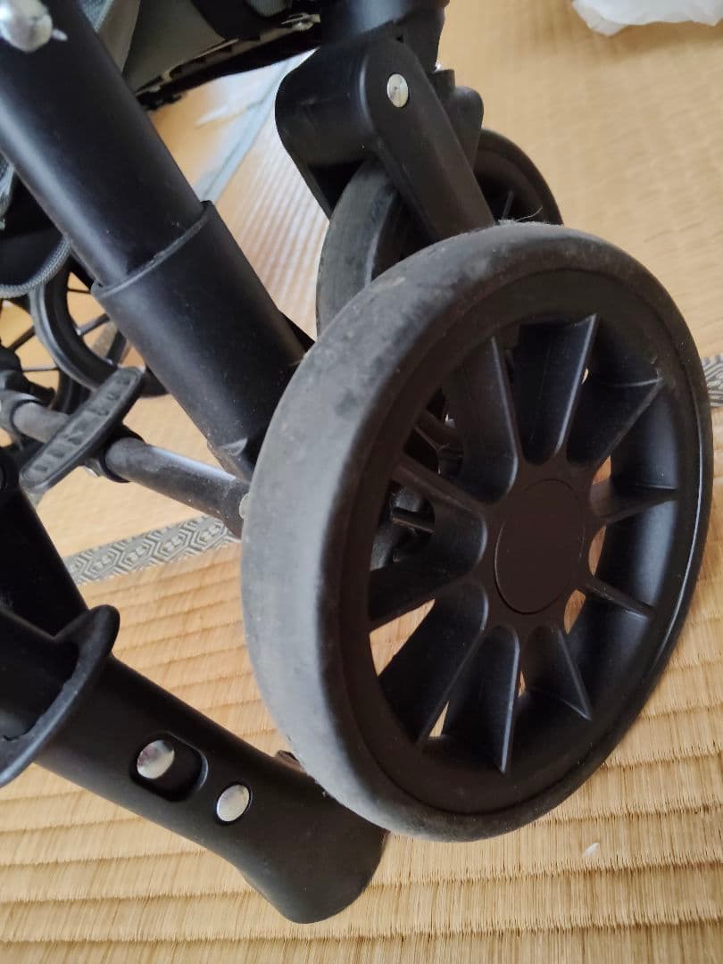 ペットカート ブルーグレー＆ブラック 耐荷重20kg